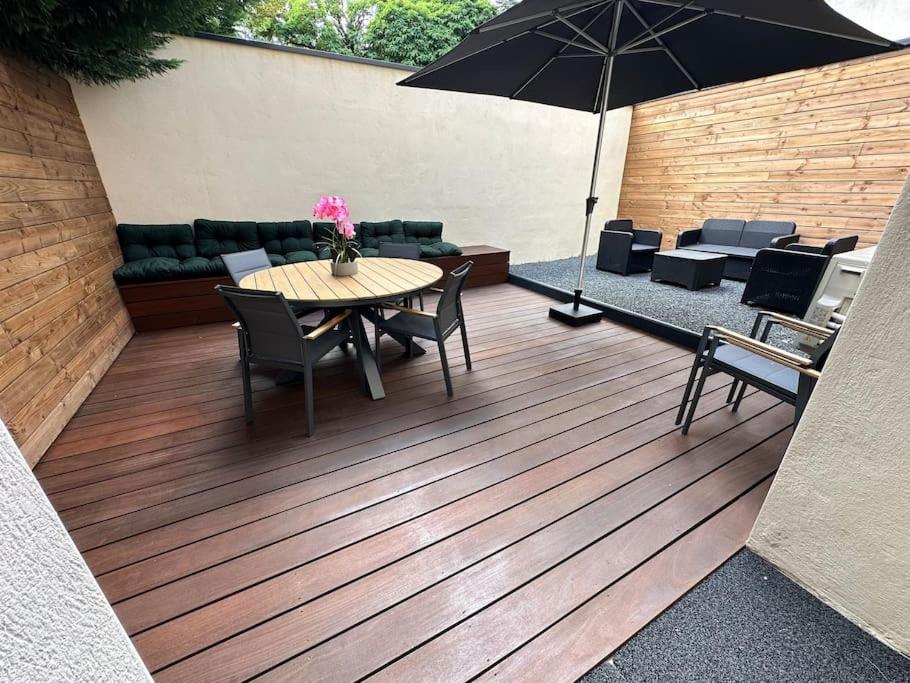 Le Briand Appartement 4Etoiles Nancy Thermal Cosy Avec Terrasse Wifi Exterior foto
