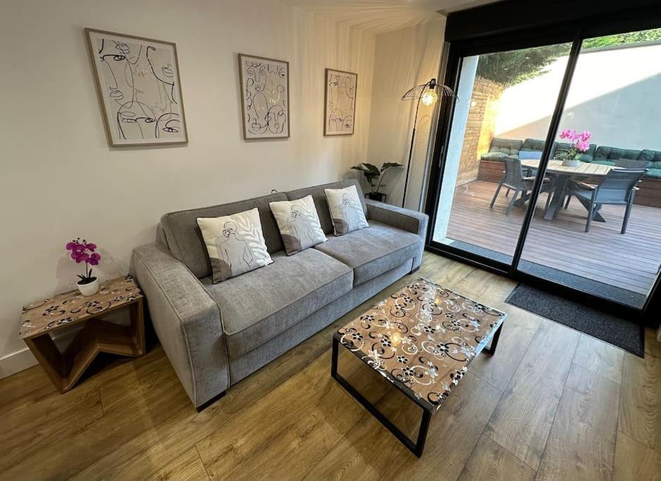 Le Briand Appartement 4Etoiles Nancy Thermal Cosy Avec Terrasse Wifi Exterior foto