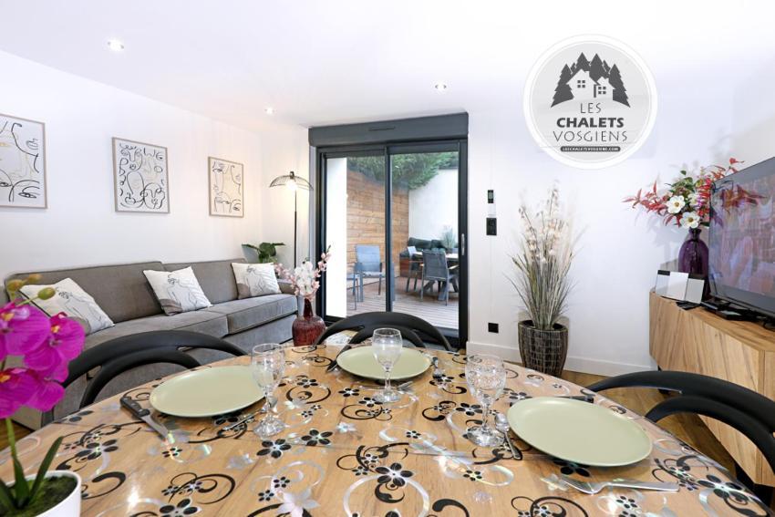 Le Briand Appartement 4Etoiles Nancy Thermal Cosy Avec Terrasse Wifi Exterior foto